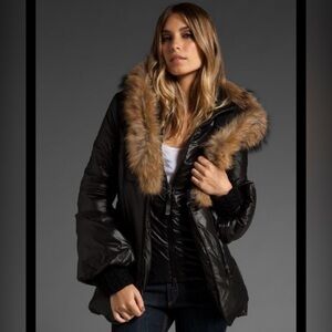 Mackage Peaches Black Winter Coat